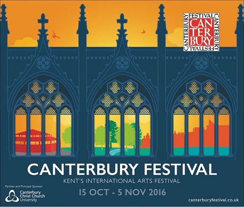logo e imagen del festival de canterbury